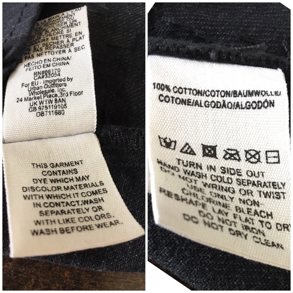 Free People Embellished Black Denim MiniSkirt Sz 4 - Picture 11 of 15